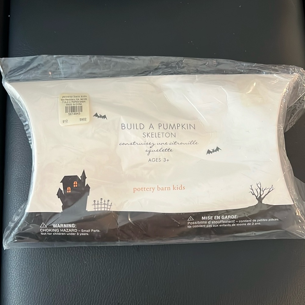 Pottery Barn build a pumpkin